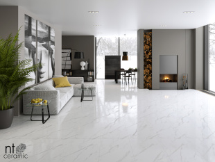 Керамогранит NT Ceramic Marmo Statuario Endless арт. NTT99506P (60x120) полированный